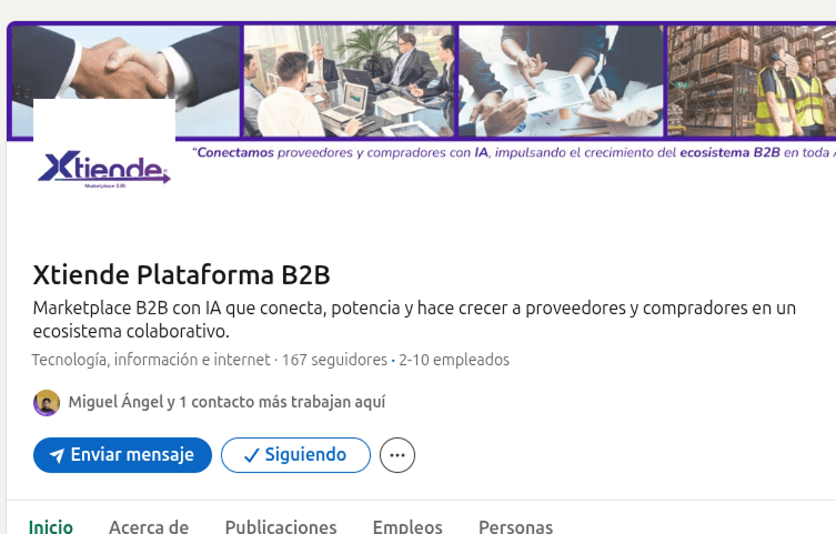 Publicación de LinkedIn